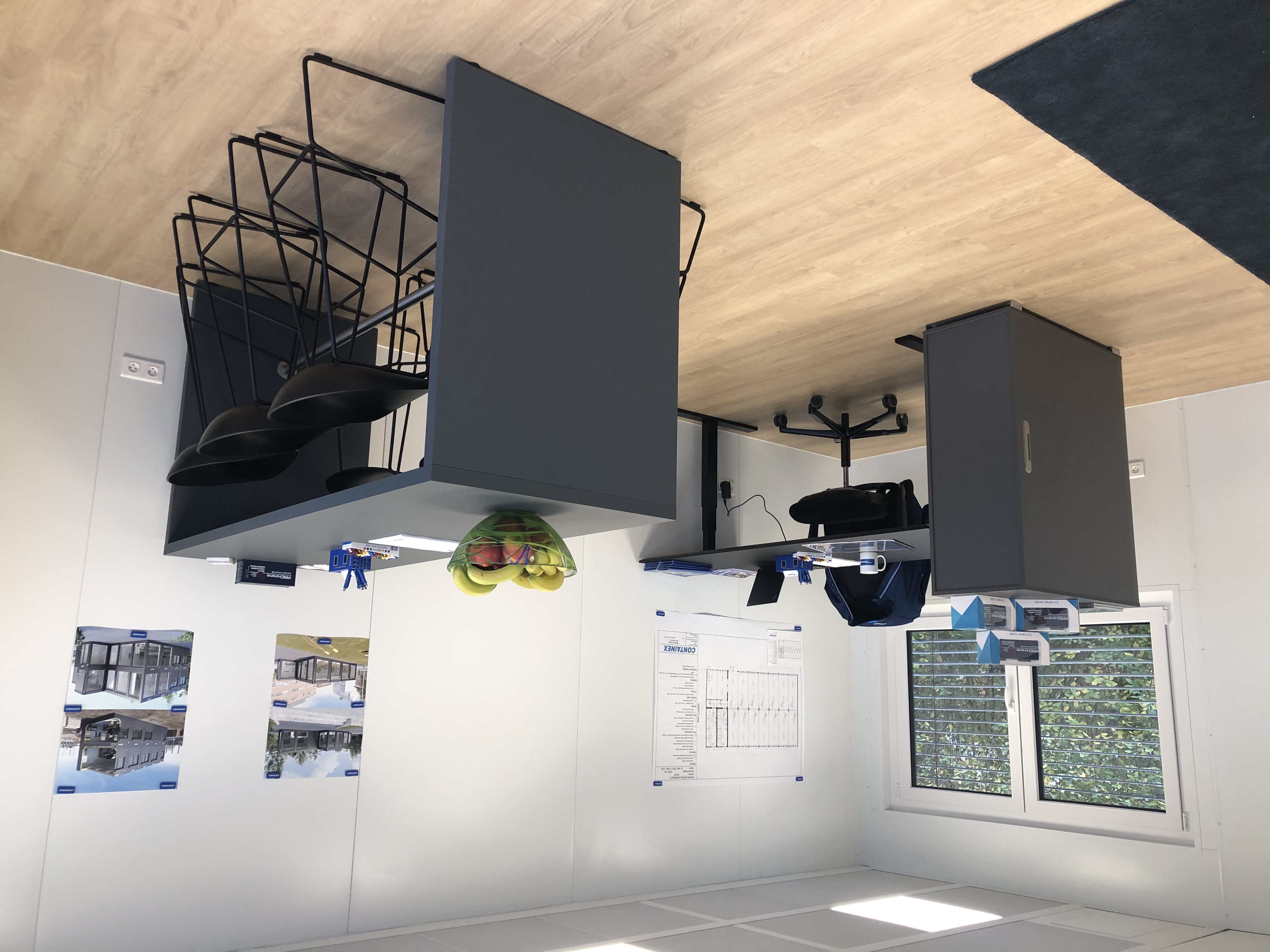 Intérieur bureau modulaire Moduléam