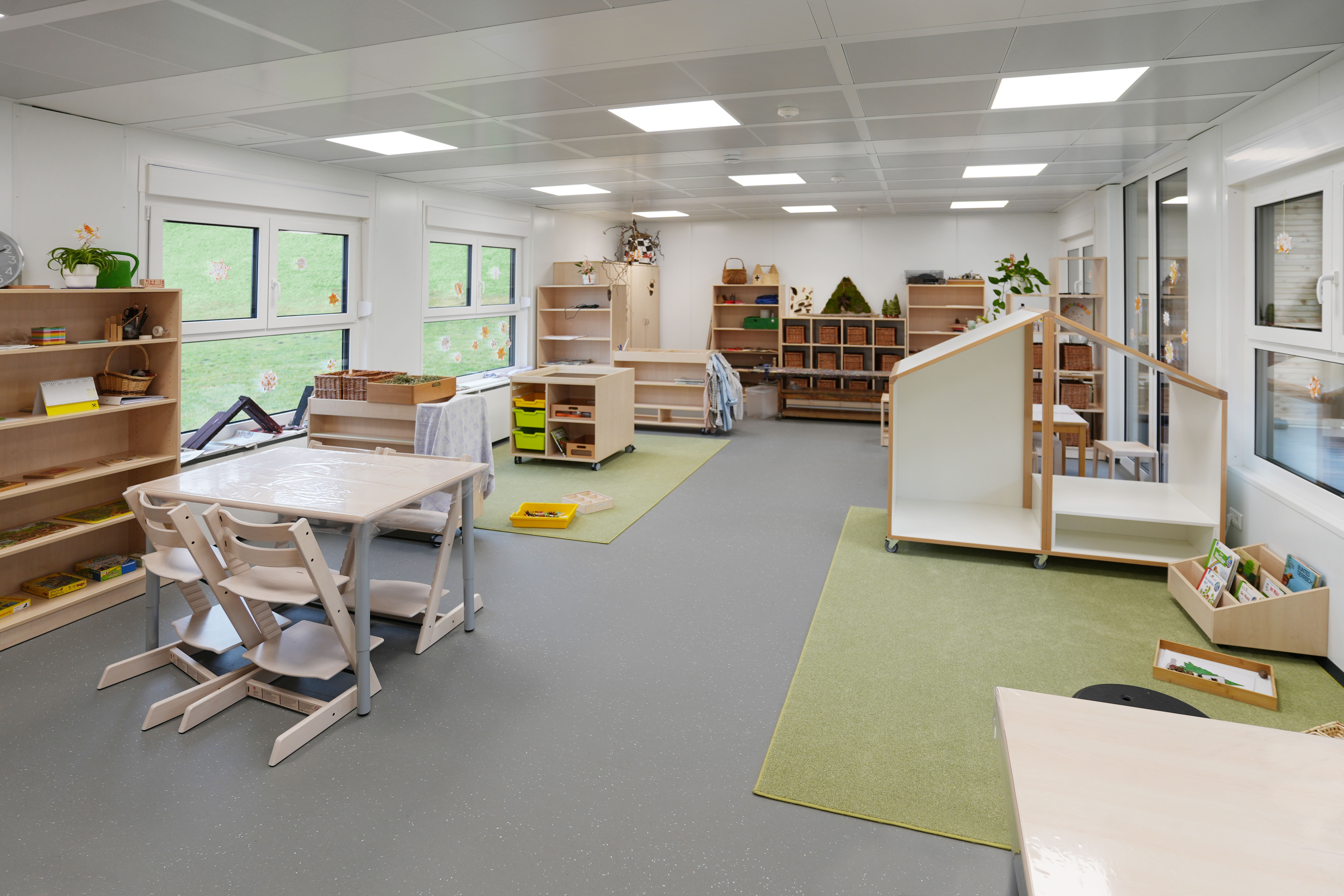 Crèche intérieur salle d'activités