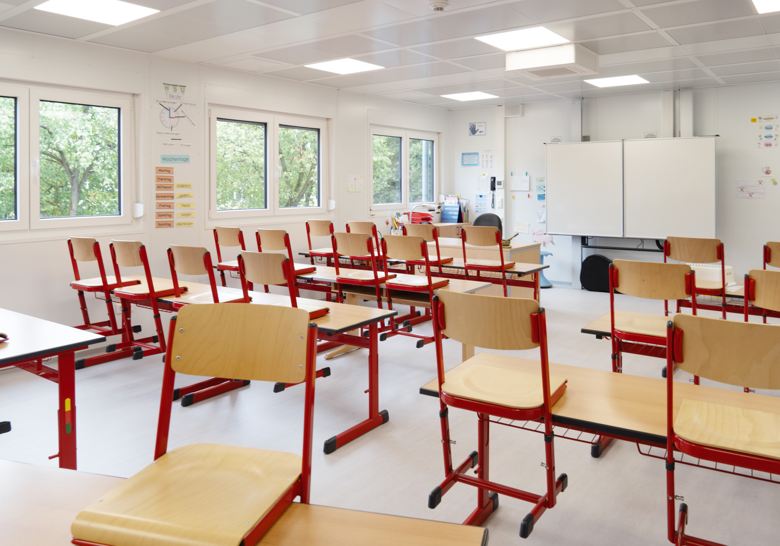 Salle de classe intérieur